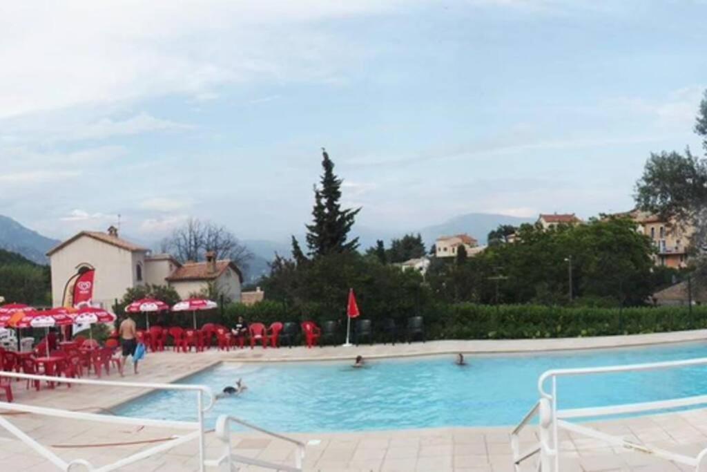 Joli Studio Entre Mer Et Montagne Proche De Nice Bouyon Dış mekan fotoğraf